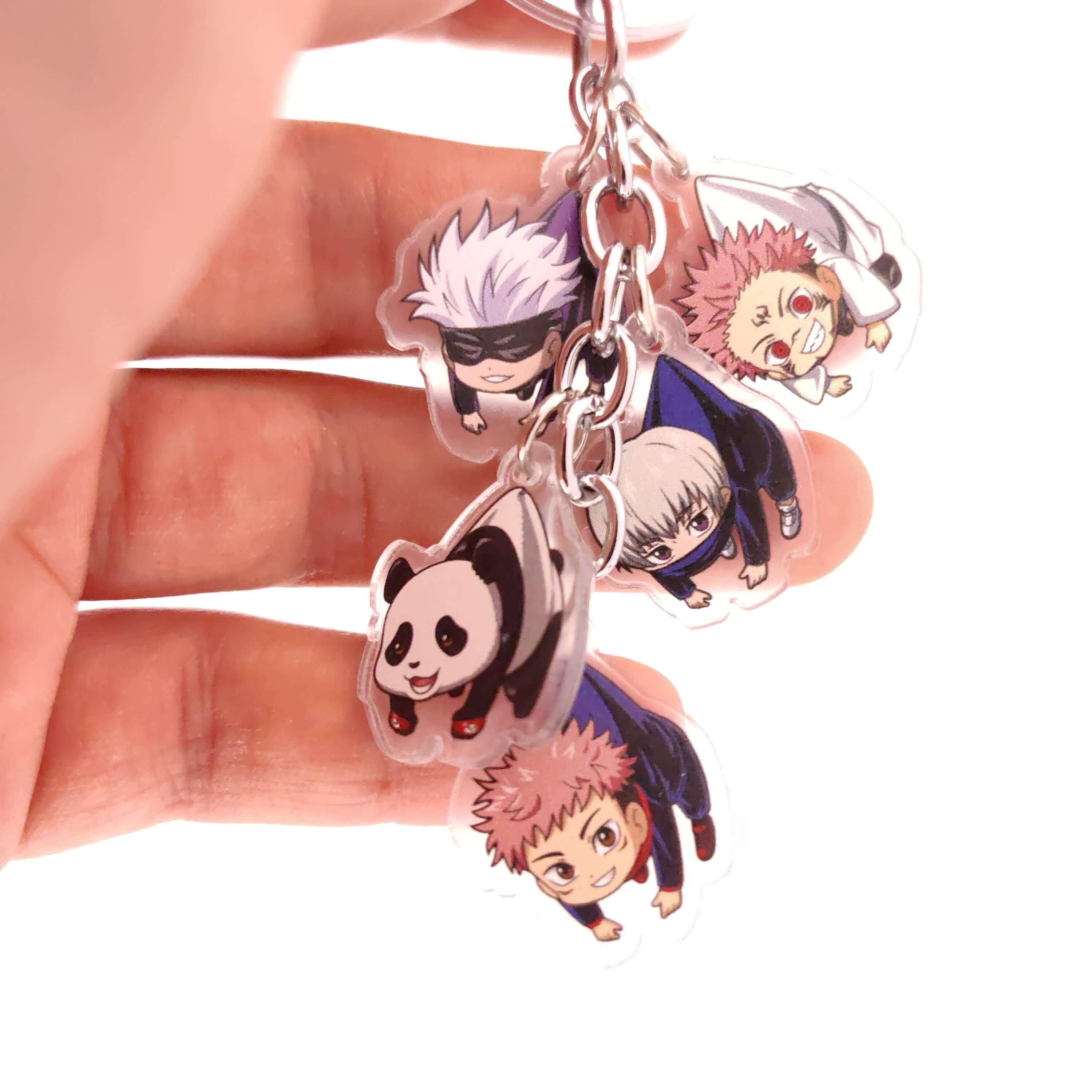 Jujutsu Kaisen 5pc Keychains - The Simple Merchant