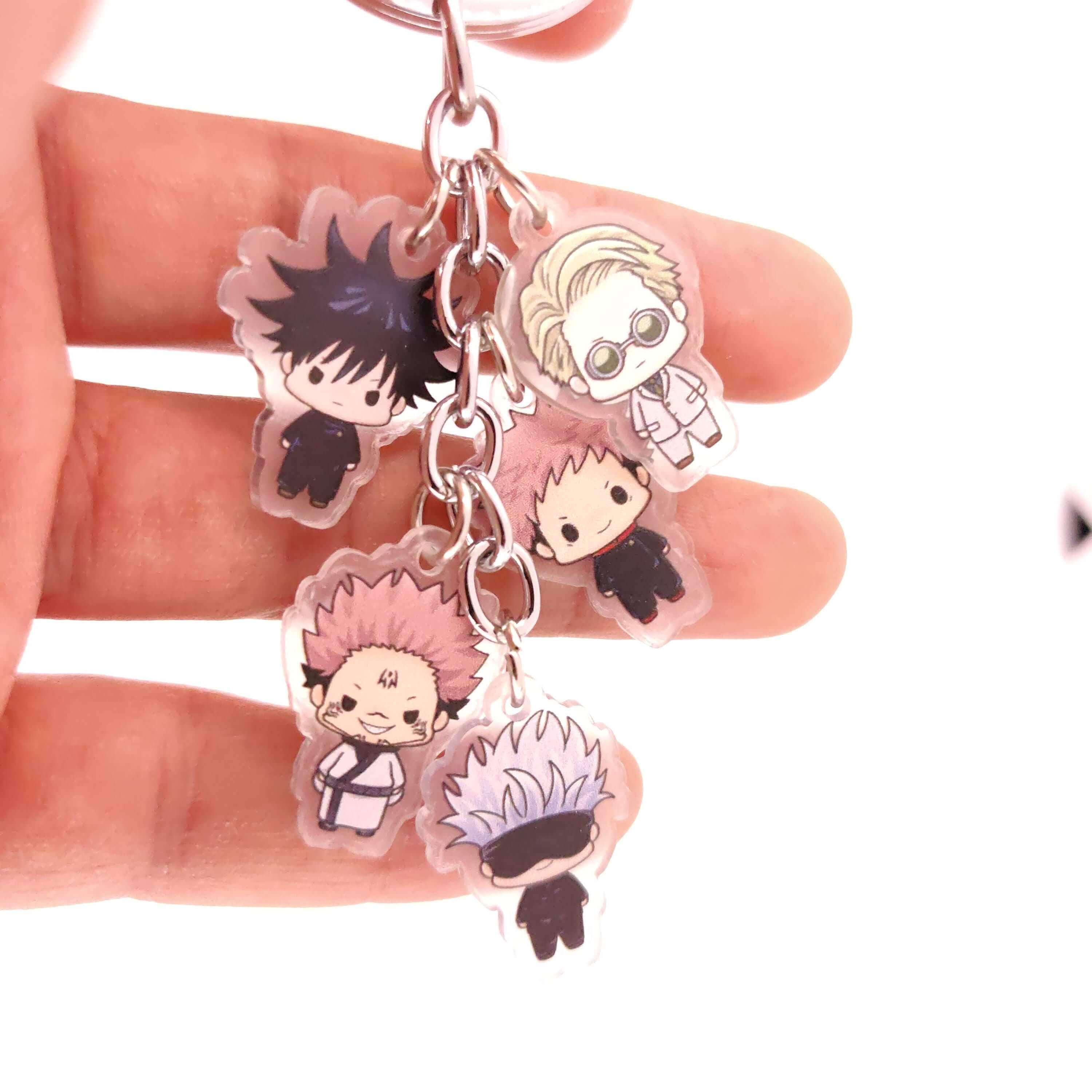 Jujutsu Kaisen 5pc Keychains - The Simple Merchant