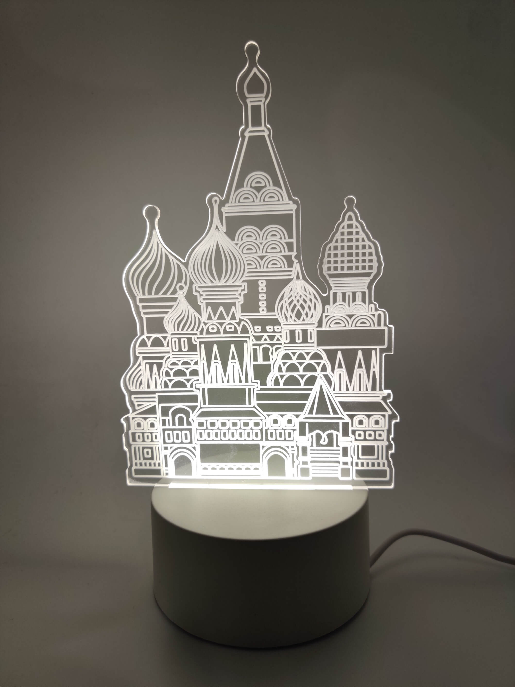 Castle / Palace Acrylic Nightlight