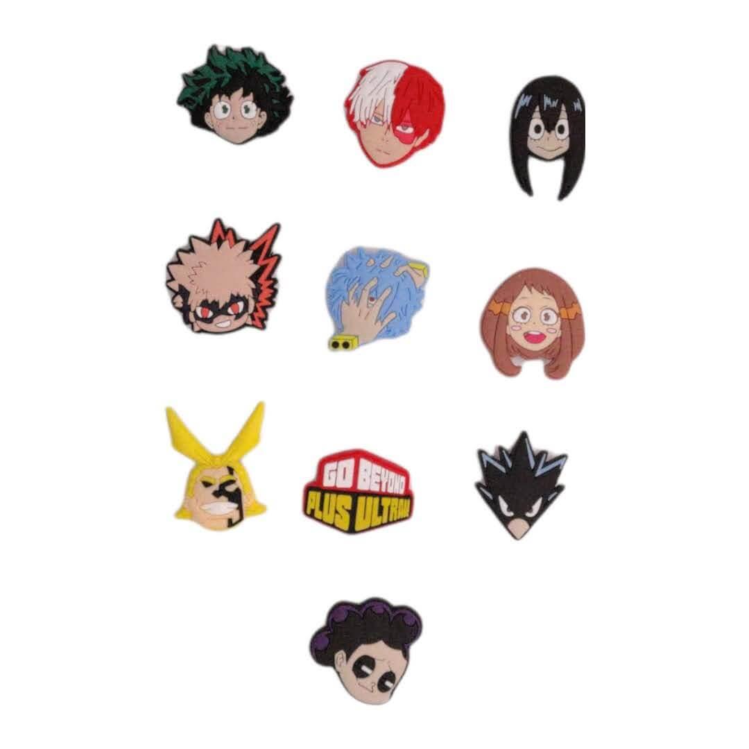 My Hero Academia Croc Charms - The Simple Merchant